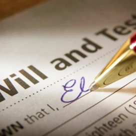 signing a will